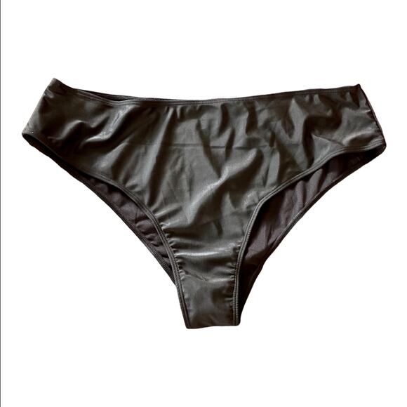 Swimsuit Bikini Bottom Black NWOT Size 4XL NEW - Picture 2 of 3